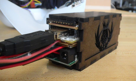 punchdrunk circuit board case prototype