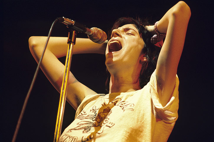 Patti Smith: Smith performs at Alex Cooley's Electric Ballroom in Atlanta, Georgia