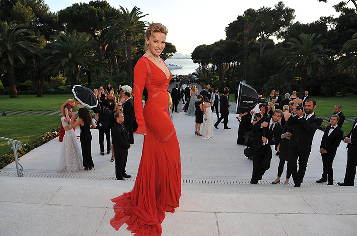 Cannes day 10: Kylie Minogue attends last night's amfAR's Cinema Against AIDS