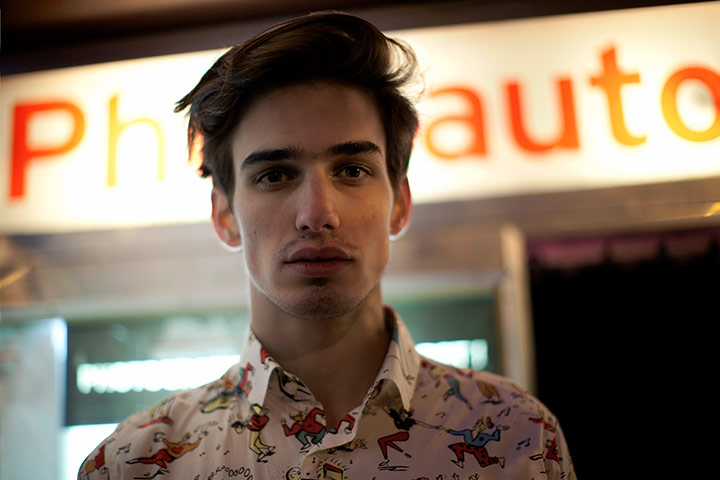 Berlin Fashion: Berlin Fashion: model posing in Berlin