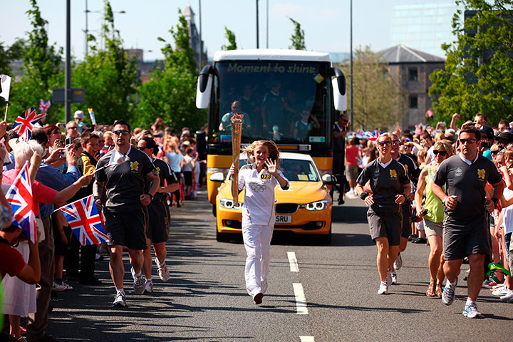 Olympic Torch Day 7: Olympic Torch Relay Day7