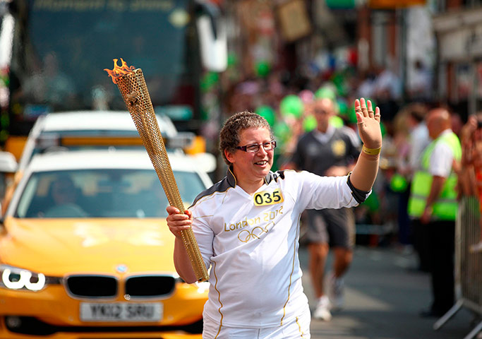 Olympic Torch Day 7: Olympic Torch Relay Day 7