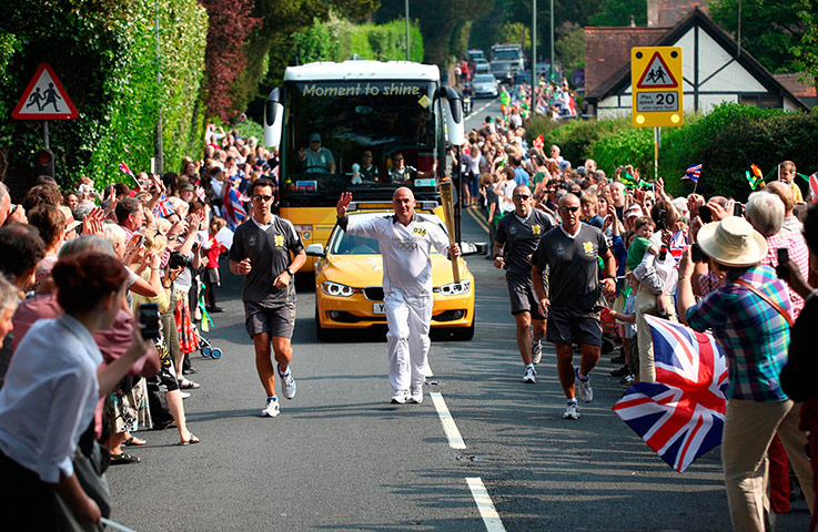 Olympic Torch Day 7: Olympic Torch Relay Day 7