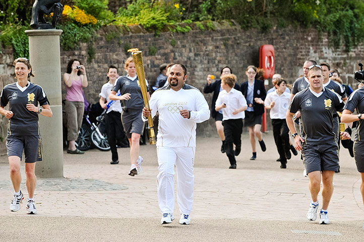 Olympic Torch Day 7: Olympic Torch Relay Day 7