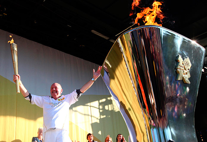 Olympic Torch Relay: Day 8 - Olympic Torch Relay
