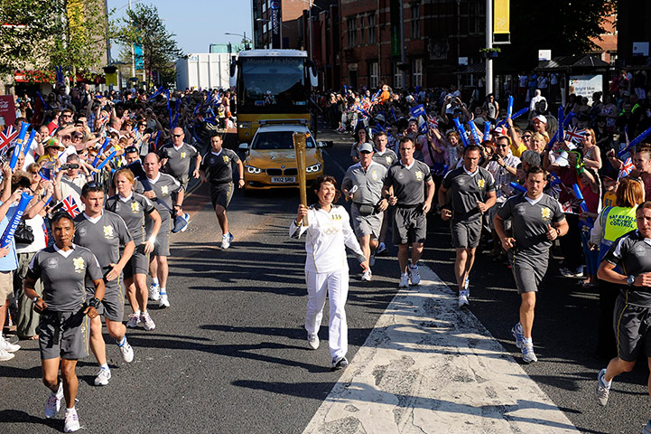 Olympic Torch Relay: Day 8 - Olympic Torch Relay