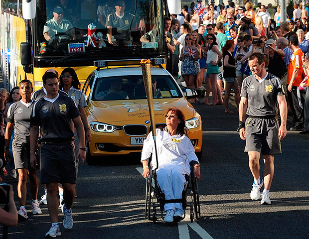 Olympic Torch Relay: Day 8 - Olympic Torch Relay
