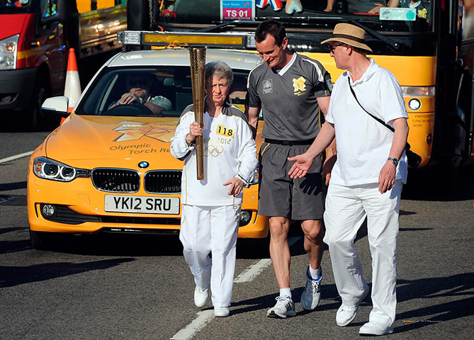 Olympic Torch Relay: Day 8 - Olympic Torch Relay