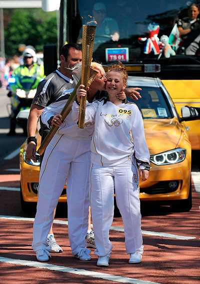 Olympic Torch Relay: Day 8 - Olympic Torch Relay