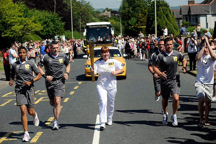 Olympic Torch Relay: Day 8 - Olympic Torch Relay