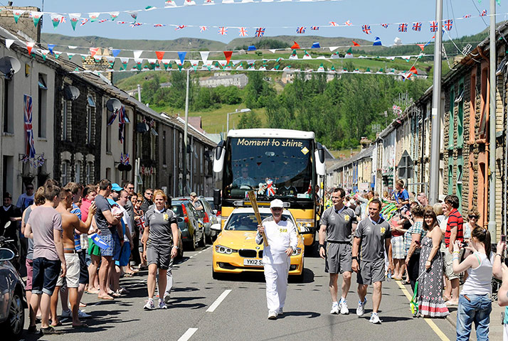 Olympic Torch Relay: Day 8 - Olympic Torch Relay