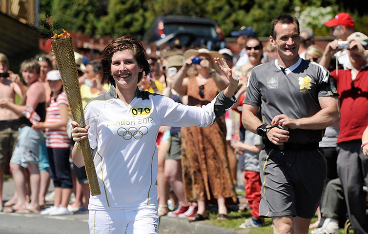 Olympic Torch Relay: Day 8 - Olympic Torch Relay