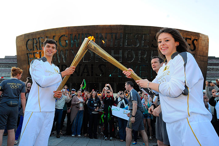 Olympic Torch Relay: Day 8 - Olympic Torch Relay
