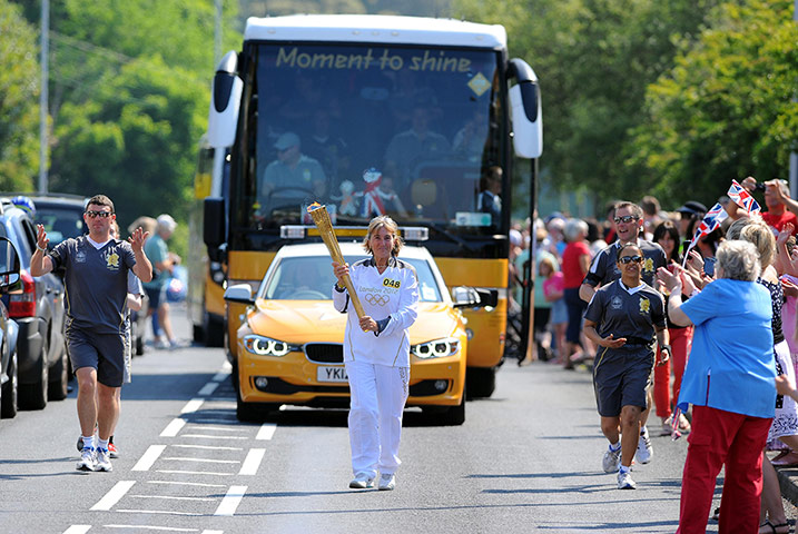 Olympic torch day 9: Olympic torch day 9