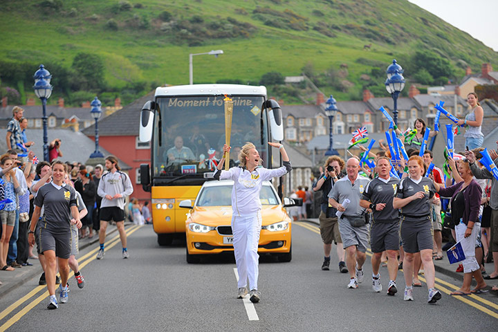 Olympic torch day 9: Olympic torch day 9