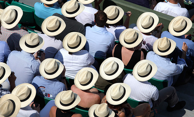 French Open Day 2: Spectators at the French Open