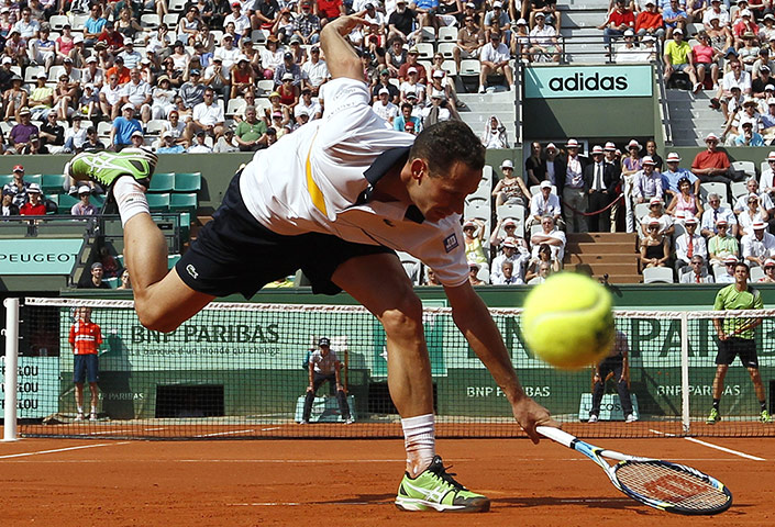 French Open Day 2: France's Michael Llodra 