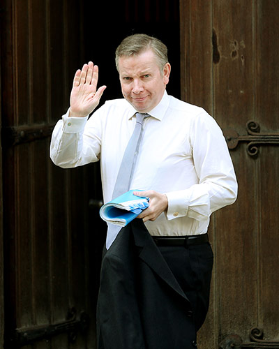Picture Desk Live: Michael Gove arrives at Leveson Inquiry