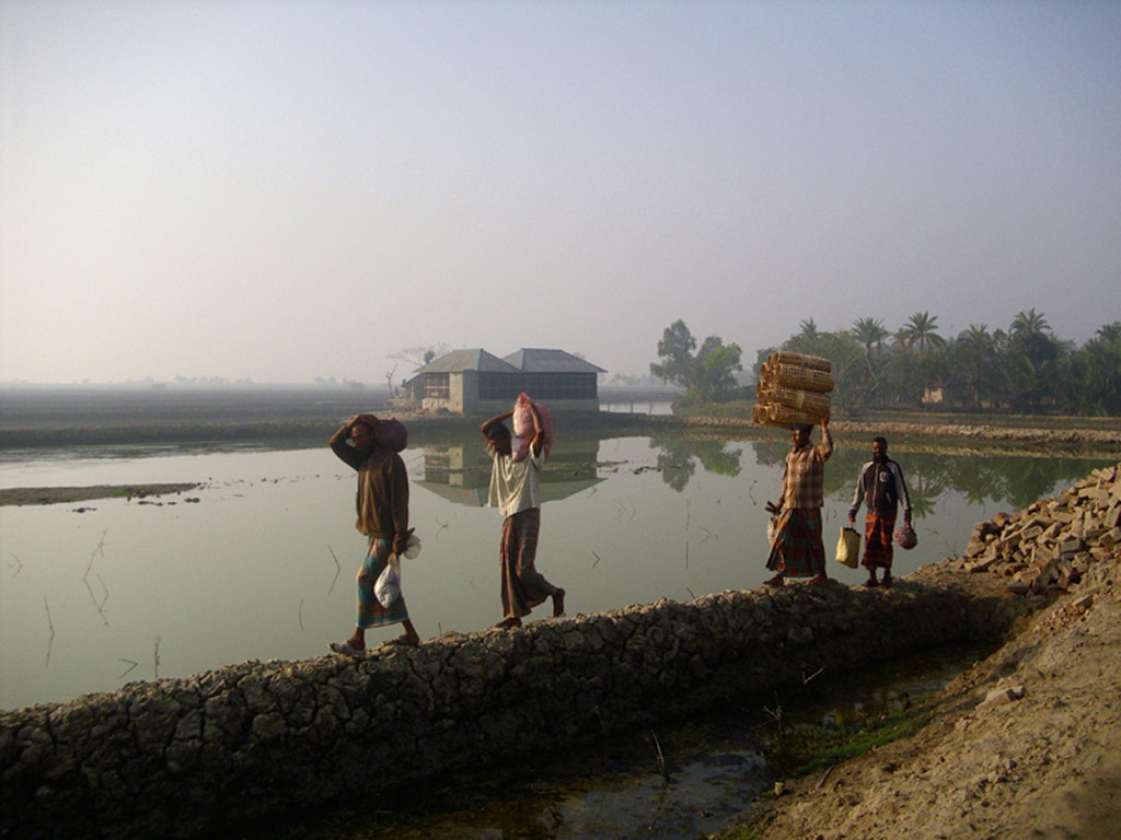 Christian Aid in Bangladesh and lasting aftermaths Cyclone Aila