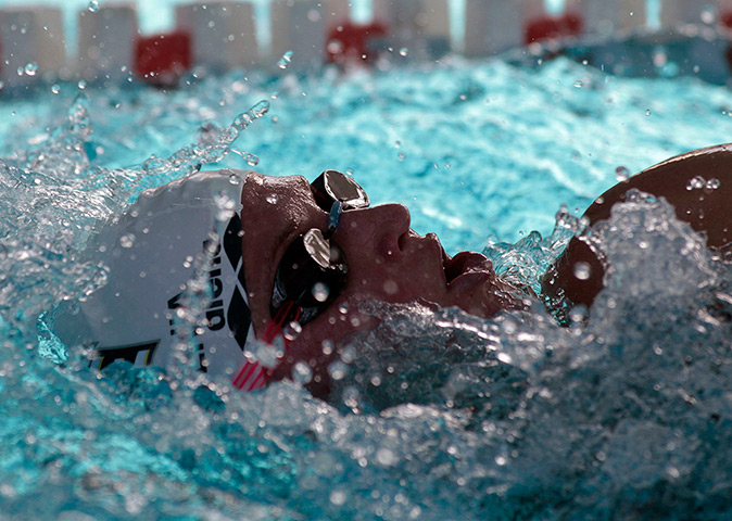 24 hours: Bobruisk, Belarus: Olympic hopeful Aliaksandra Herasimenia swims