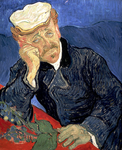Top ten art auctions: Portrait of Dr. Paul Gachet (1890) by Vincent van Gogh