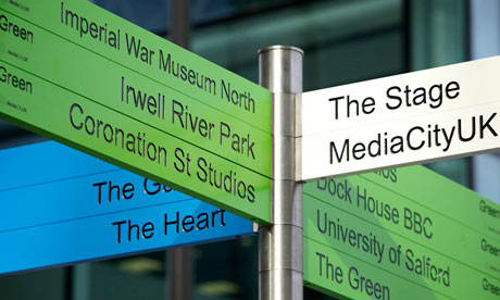 Manchester signpost