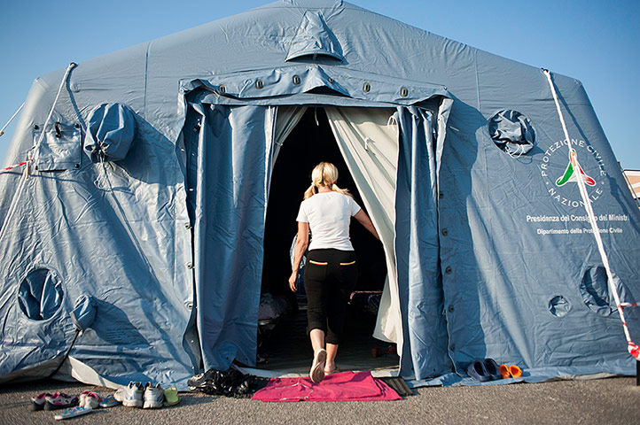 Picture Desk Live: Italy - Natural Disasters - Earthquake Aftermath in Emilia Romagna