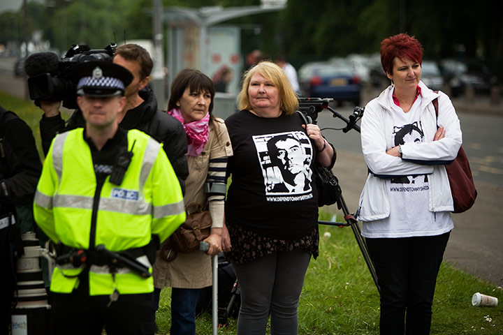Picture Desk Live: Tommy Sheridan supporters