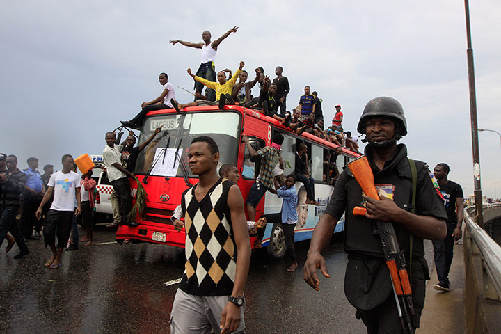 Picture Desk Live: Students of university of Lagos protest 