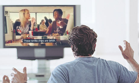 'This KFC ad will encourage children to speak with their mouths full. I must complain!'