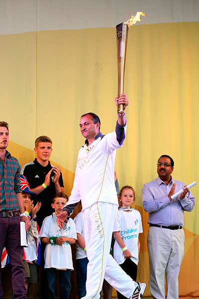 Olympic Torch Relay: Day 12 - Olympic Torch Relay