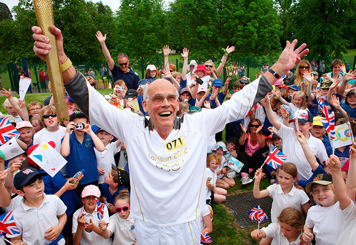 Olympic Torch Relay: Day 12 - Olympic Torch Relay