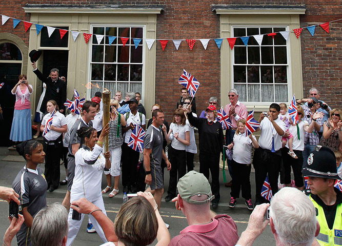 Olympic Torch Relay: Day 12 - Olympic Torch Relay