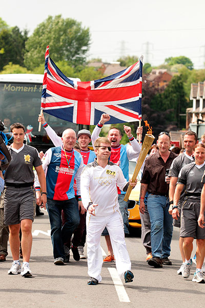Olympic Torch Relay: Day 12 - Olympic Torch Relay