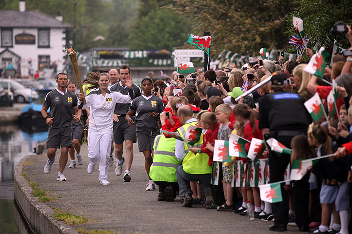 Olympic Torch Relay: Day 12 - Olympic Torch Relay