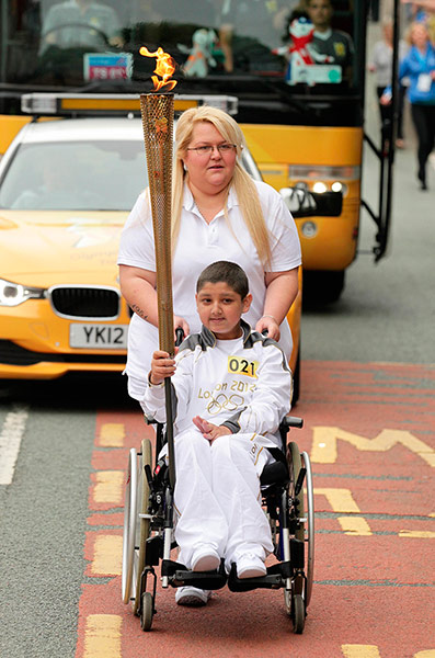 Olympic Torch Relay: Day 12 - Olympic Torch Relay