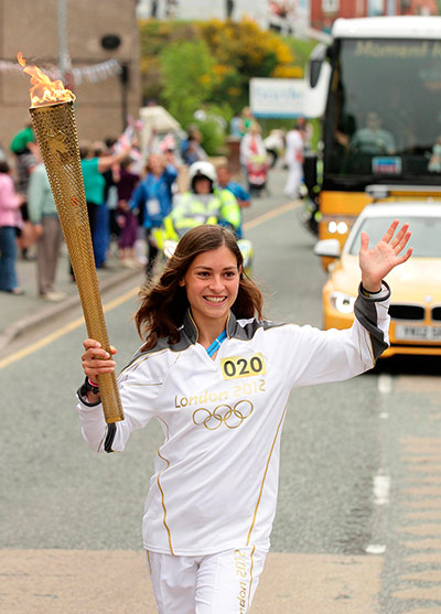 Olympic Torch Relay: Day 12 - Olympic Torch Relay