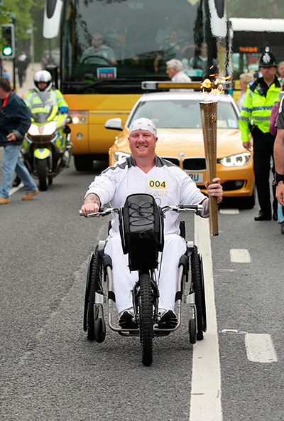 Olympic Torch Relay: Day 12 - Olympic Torch Relay