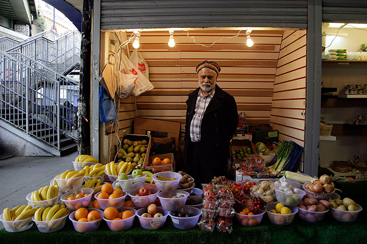 London hosts Olympics: Sadiq Mohammad, 69, a vendor in Brixton
