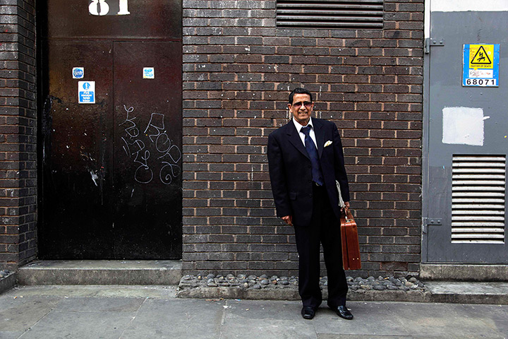 London hosts Olympics: Nash Salim, 60, an accountant in Shoreditch