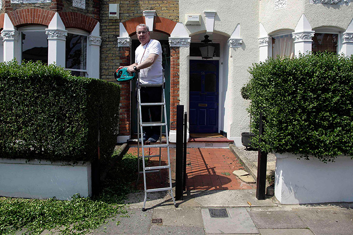 London hosts Olympics: Craig Drysdale, 57, a pensioner in Balham
