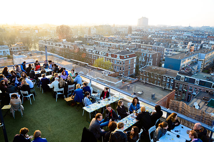 Eurostar - Amsterdam: Volkskrantgebouw