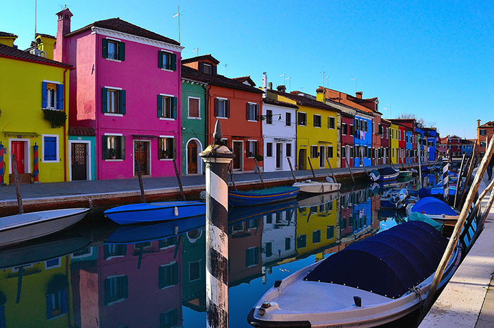 BT May: Burano in the Venetian Lagoon