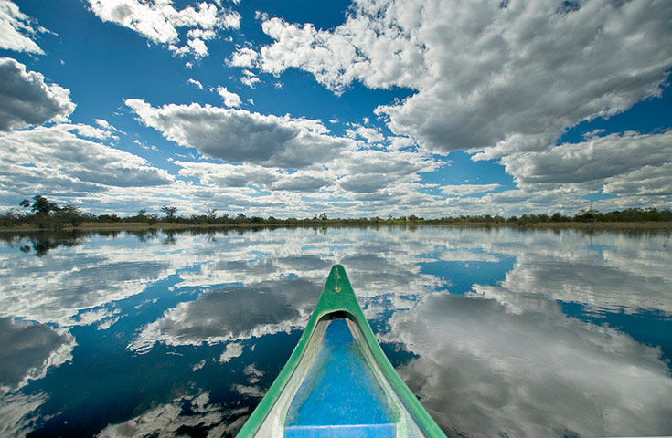 BT May: Okovango delta in Botswana