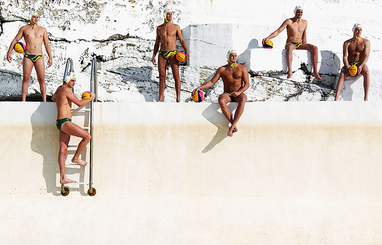 24 hours in pictures: Australian Waterpolo Team