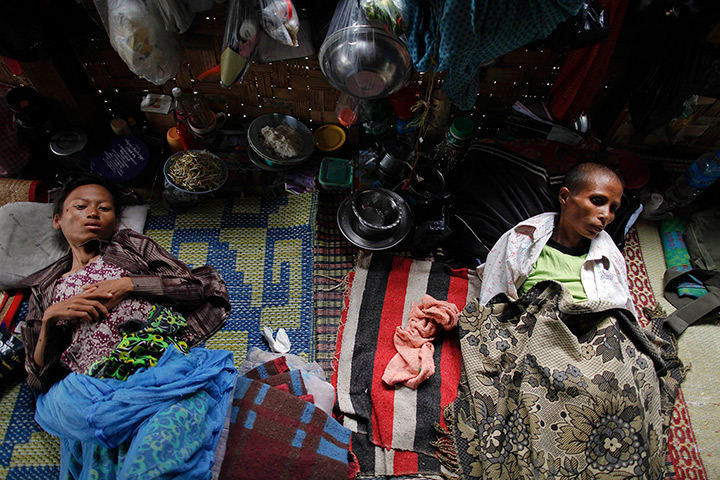 24 hours in pictures: Patients rest at the HIV/AIDS hospice in Burma