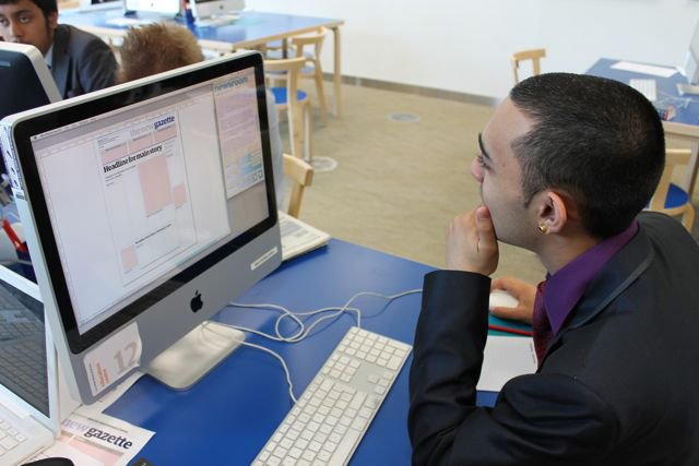 Ed Centre 10 anniversary: Education Centre - opening page template