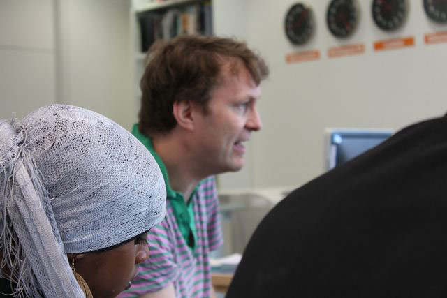 Ed Centre 10 anniversary: Education Centre - Luke Harding meets students