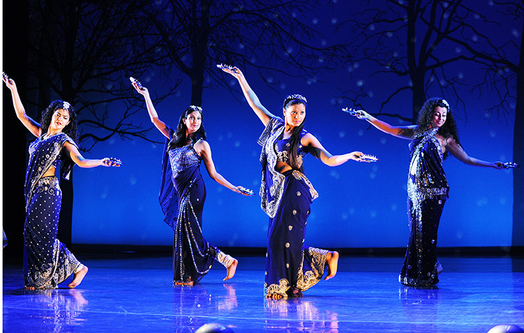 Week on stage: A scene from Wah! Wah! Girls at the Peacock Theatre