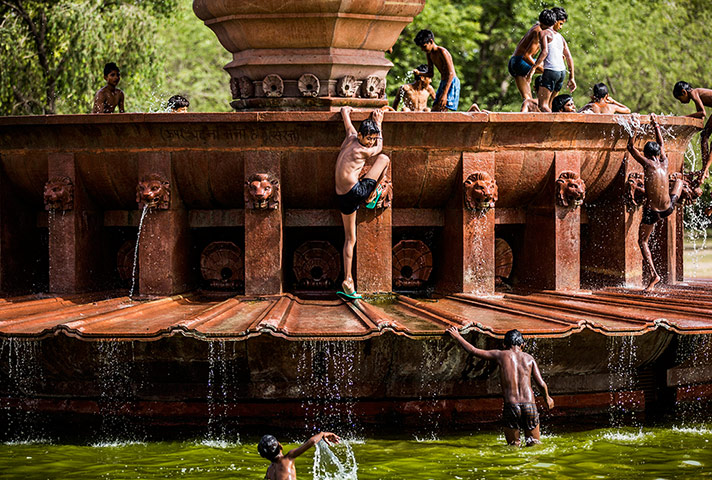 Picture desk live: Heat Wave Hits Northern Indian Capital